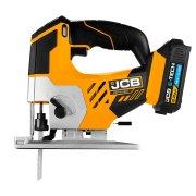 JCB 18V Cordless Jigsaw, 2Ah Li-Ion Battery & Charger - 21-18JS-2XB